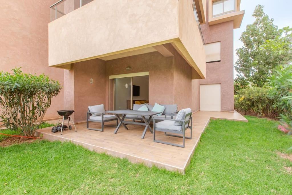 Residence Golfique Pj, Jardin, Piscine Marrakesh Bagian luar foto