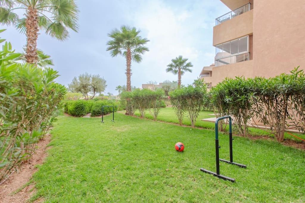Residence Golfique Pj, Jardin, Piscine Marrakesh Bagian luar foto