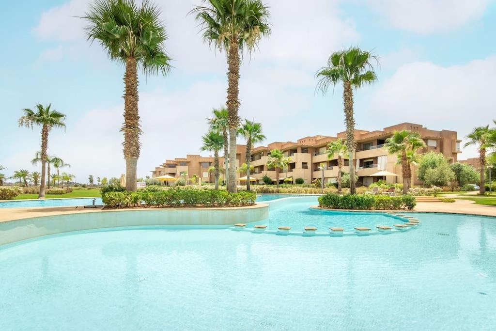 Residence Golfique Pj, Jardin, Piscine Marrakesh Bagian luar foto